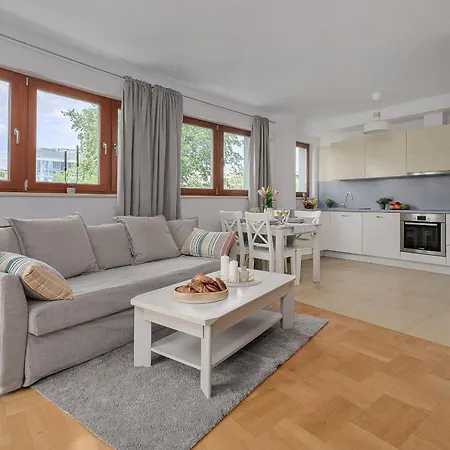 Apartamento Lumina 2br With Parking, Balcony And Ac I Center Varsóvia